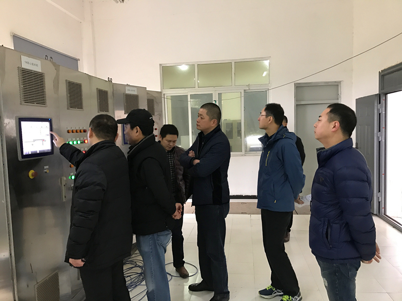 省供排水協會專家組到德陽市污水處理廠開展績效考核活動復核工作