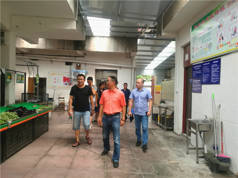 集團(tuán)公司督導(dǎo)檢查迎國衛(wèi)復(fù)檢、創(chuàng)國文等創(chuàng)建準(zhǔn)備工作