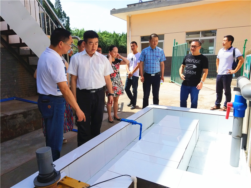 市國資委黨委書記、主任雷光明一行到固廢處置公司檢查工作