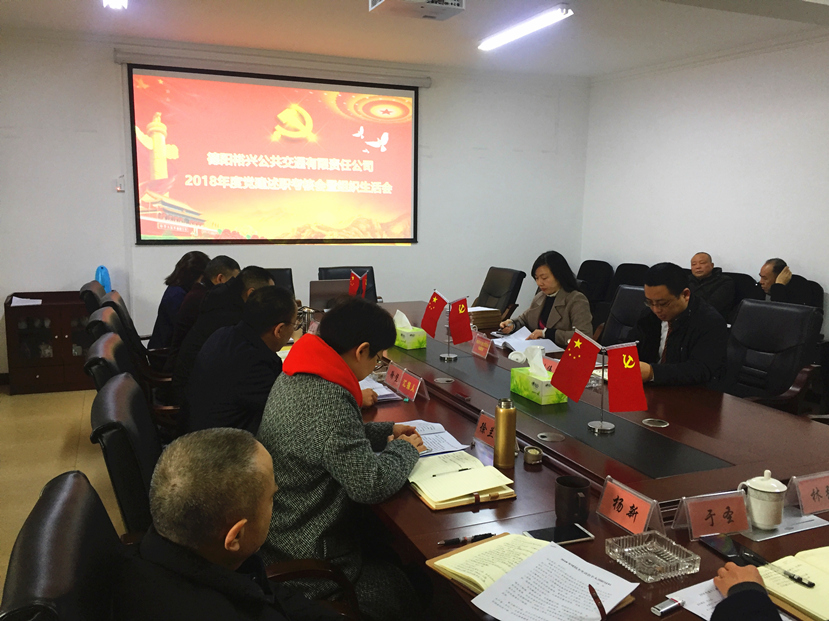 集團(tuán)公司開展2018年度基層黨組織抓黨建、黨風(fēng)廉潔建設(shè)專項(xiàng)述職考核